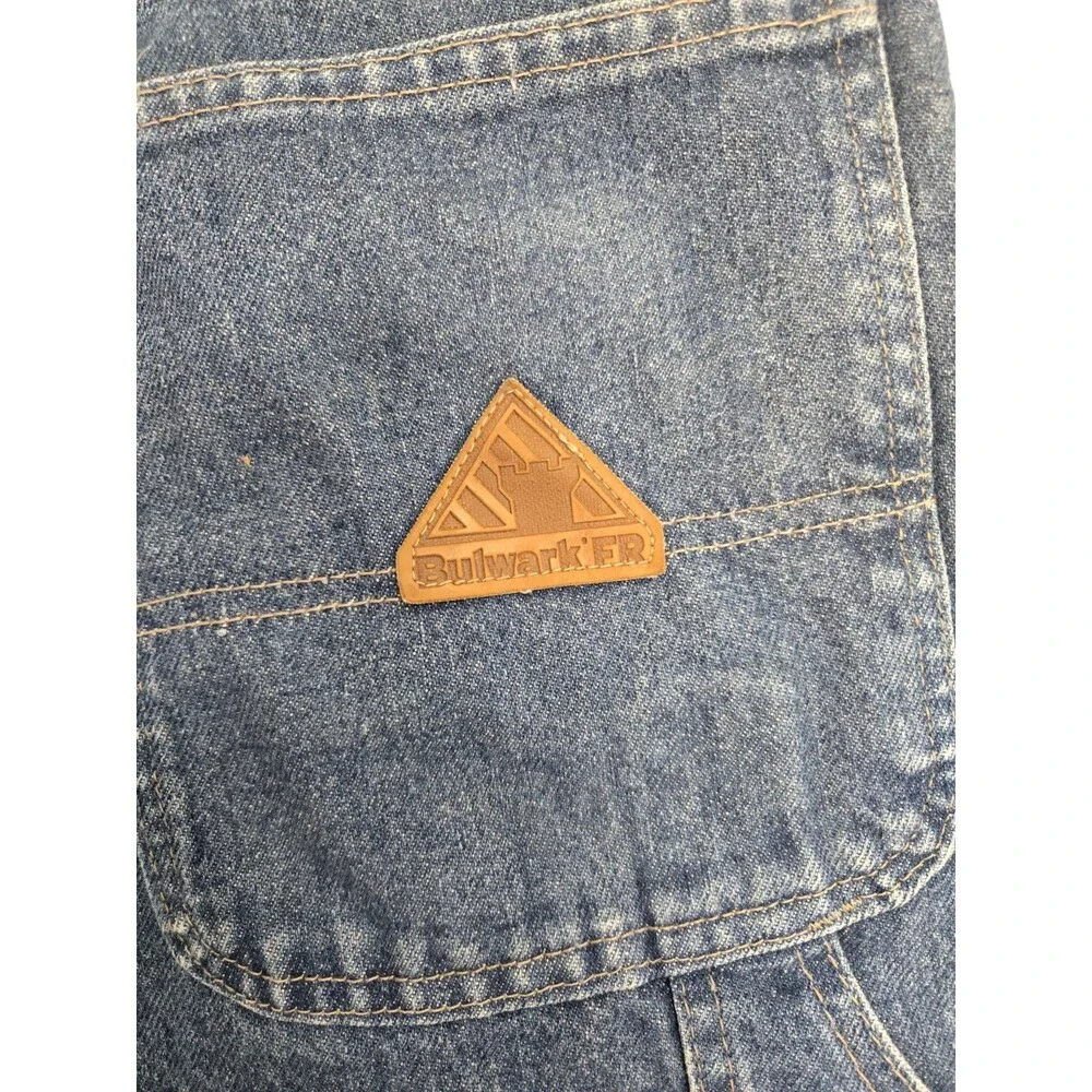Bulwark FR Jeans Mens 34X31 Fire-Rated Carpenter PEJ8DW5 Work Workwear